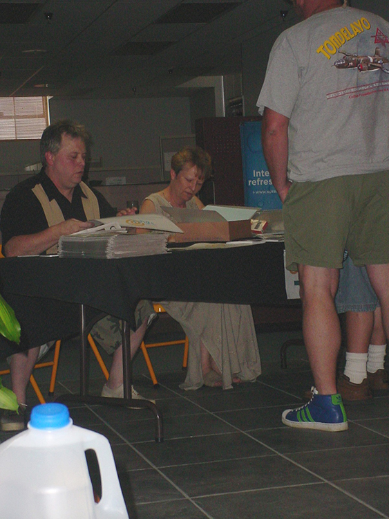 KC Fringe head Cheryl Kimmi, working as hard as any of her volunteers.