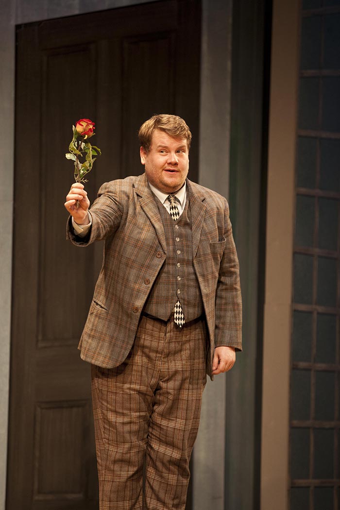 James Corden wants you to have a flower. Photo courtesy of Fathom Events / by Johan Persson