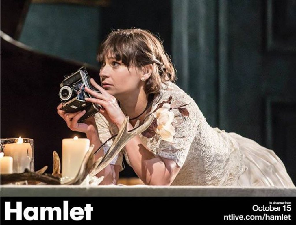 Siân Brooke as Ophelia. Photo by Johan Persson, and courtesy National Theatre